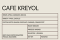 Cafe Kreyol – Bolivia Medium Roast (Whole Bean) Specialty Coffee